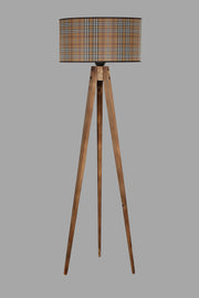 Candeeiro de Pé – 153 cm – Multicolorido – Madeira