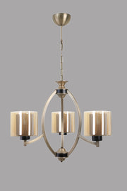 Candeeiro de Teto Vintage – 60 cm – cores vintage – metal e vidro