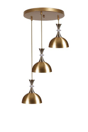 Candeeiro de Teto – 20-70 cm – Dourado – Metal