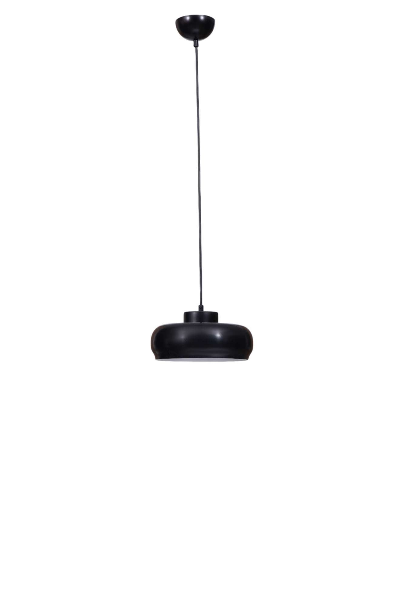 Candeeiro de Teto – 21 a 70 cm – Preto – Metal