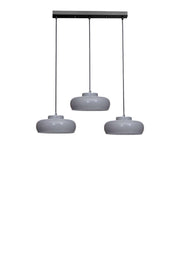 Candeeiro de Teto ajustável – 25 cm – Cinza e Preto – Metal