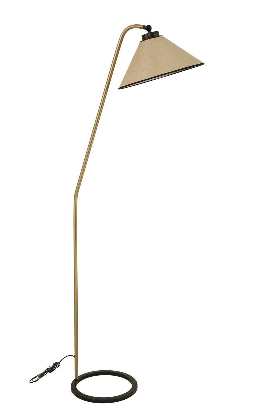 Candeeiro de Pé – 155 cm – Cor vime – Metal