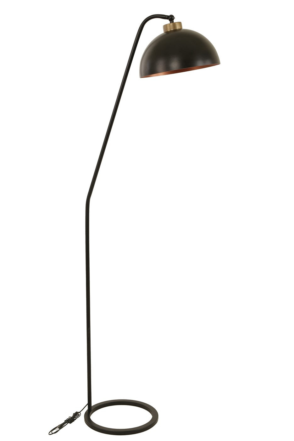 Candeeiro de Pé – 155 cm – Preto – Metal