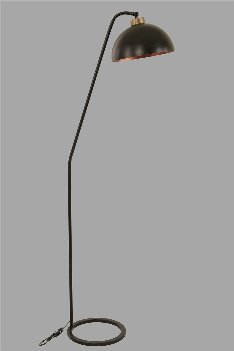 Candeeiro de Pé – 155 cm – Preto – Metal