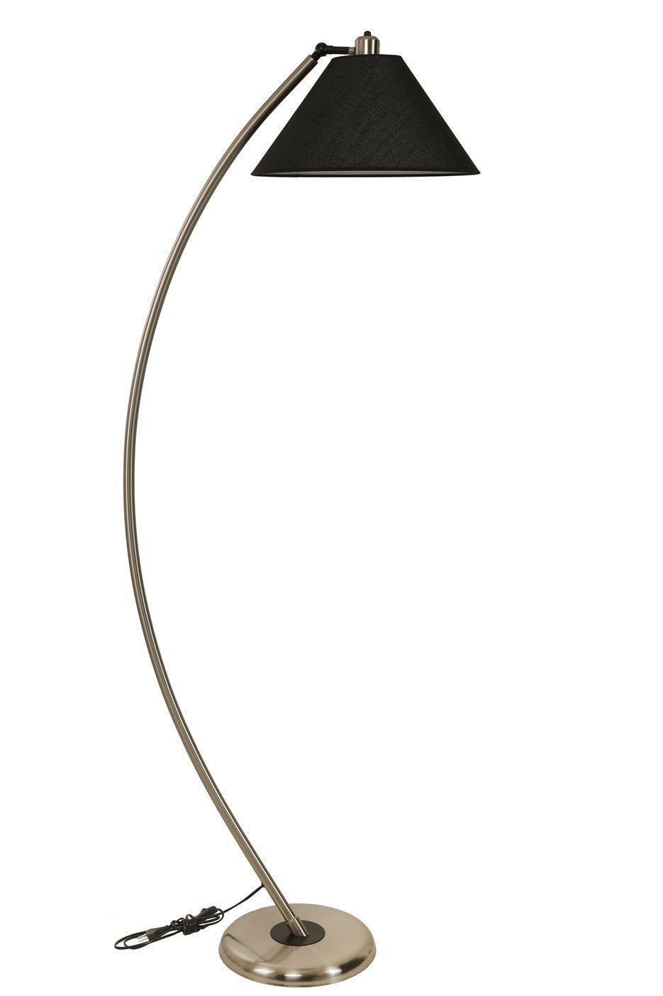 Candeeiro de Pé – 170 cm – Preto – Metal