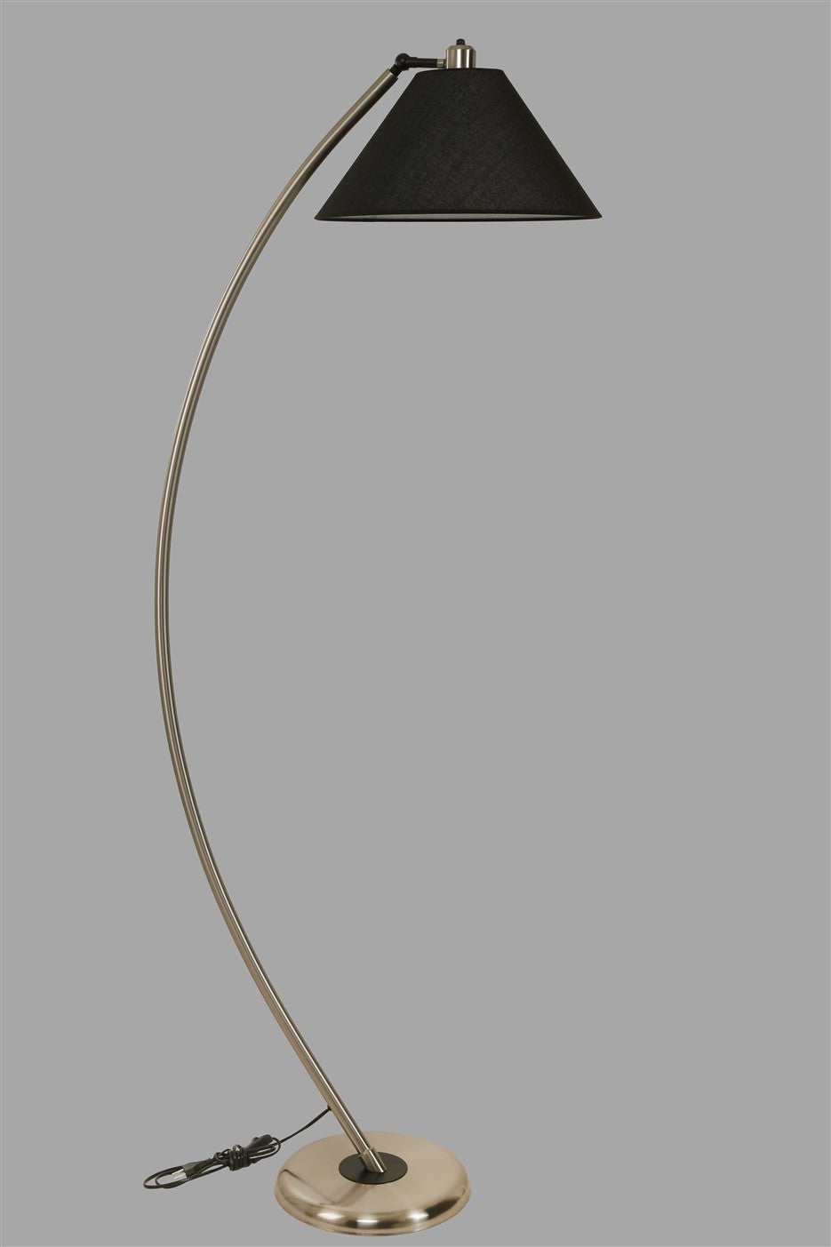 Candeeiro de Pé – 170 cm – Preto – Metal