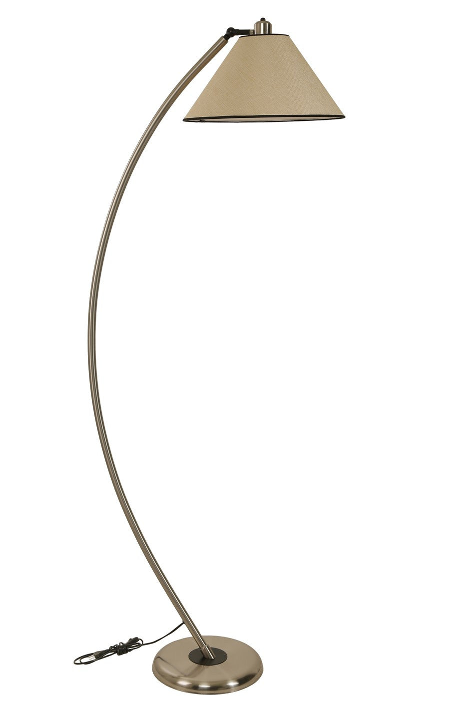 Candeeiro de Pé – 170 cm altura – Cromo – Metal