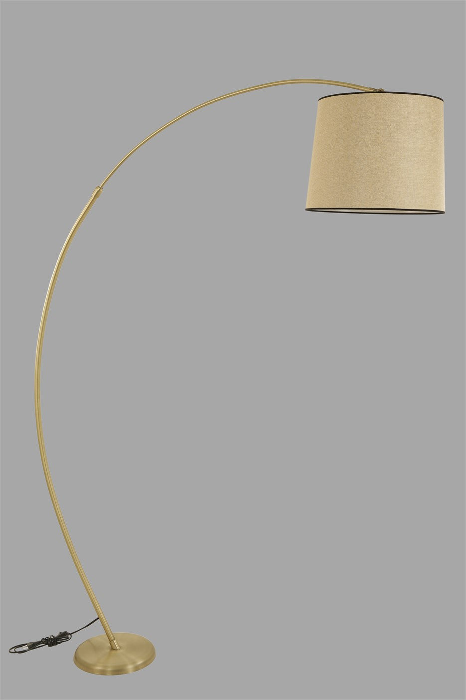 Candeeiro de Pé – 85cm a 185cm – Cor vime – Metal
