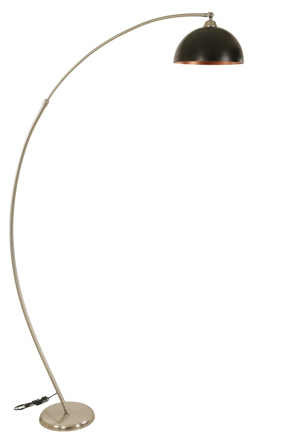Candeeiro de Pé – 185 cm – Cromado – Metal