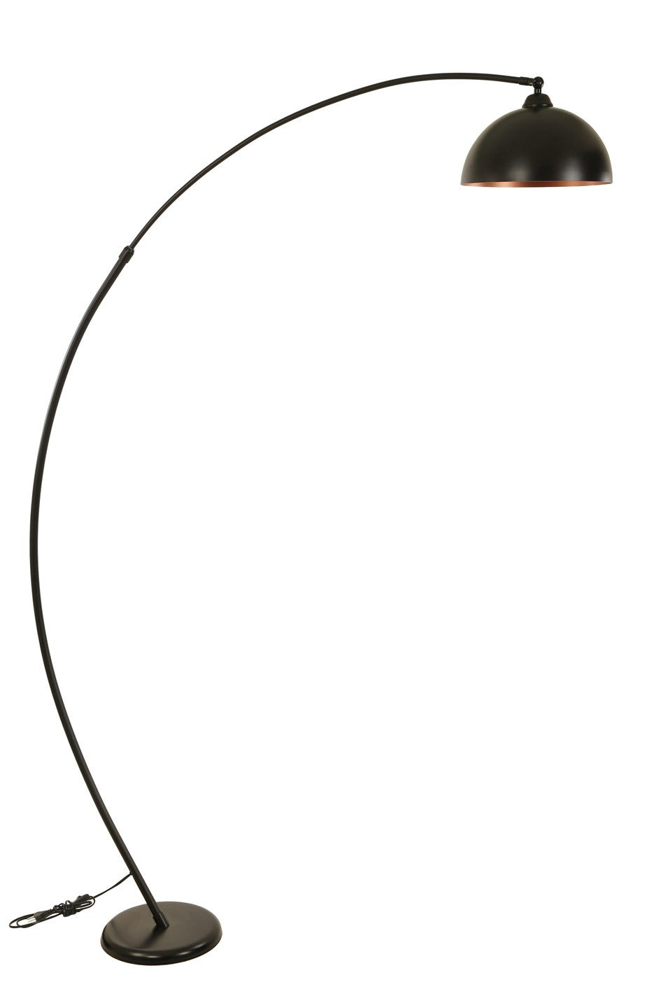 Candeeiro de Pé – 185 cm – Preto – Metal