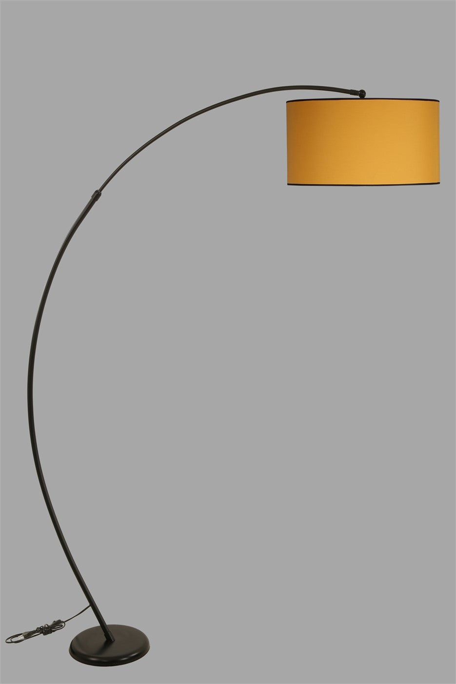 Candeeiro de Pé – 85 cm a 185 cm – Amarelo – Metal