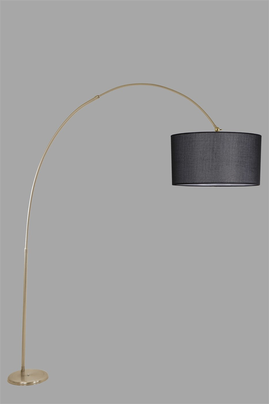 Candeeiro de Pé – 220 cm – Preto – Metal