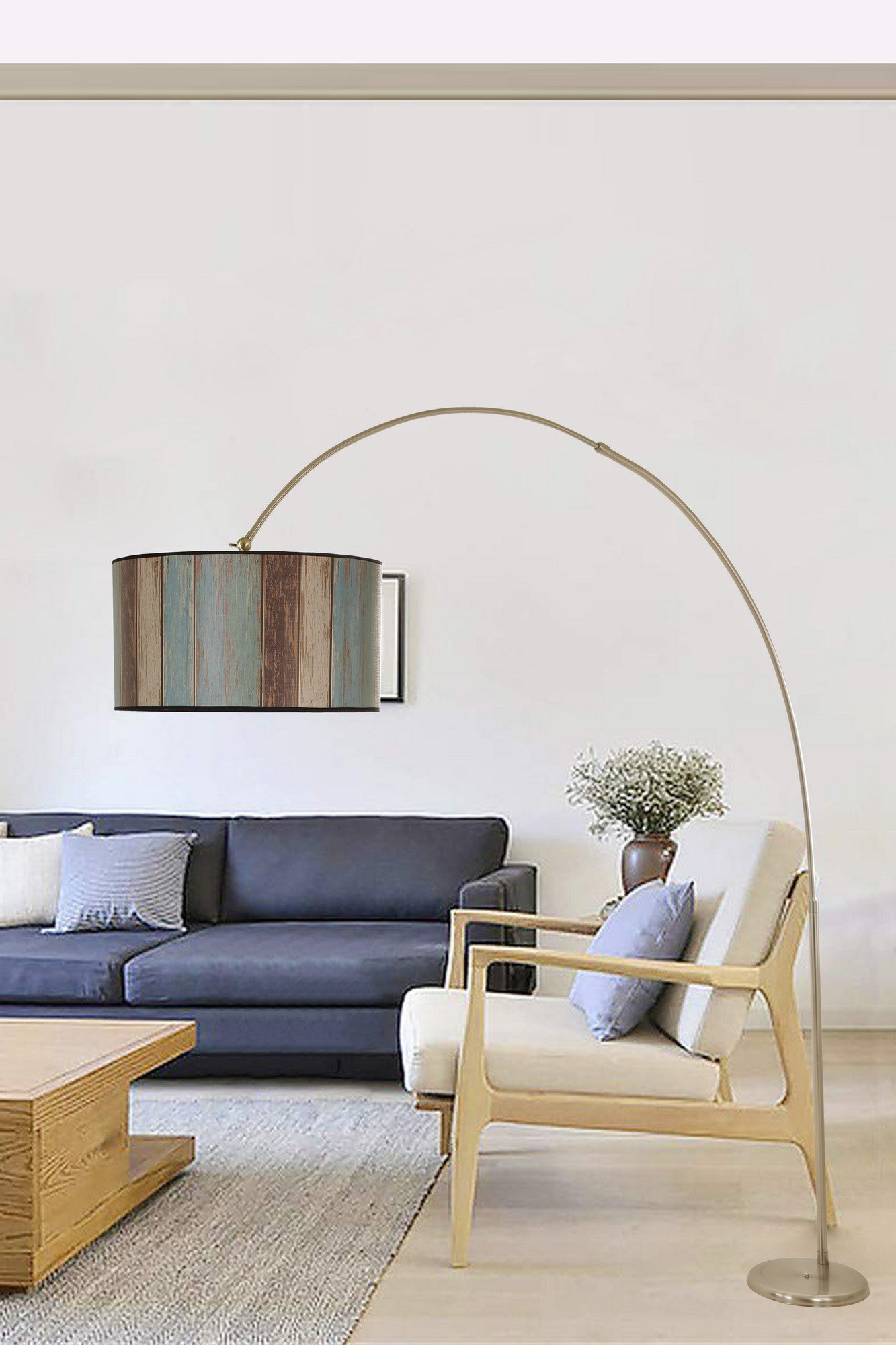 Candeeiro de Pé – 220 cm – Multicolorido – Metal