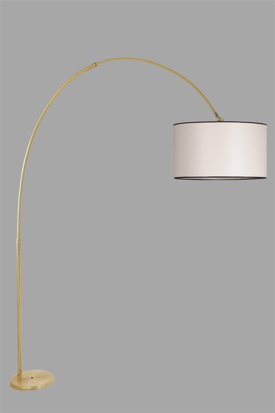 Candeeiro de Pé – 220 cm – Creme – Metal