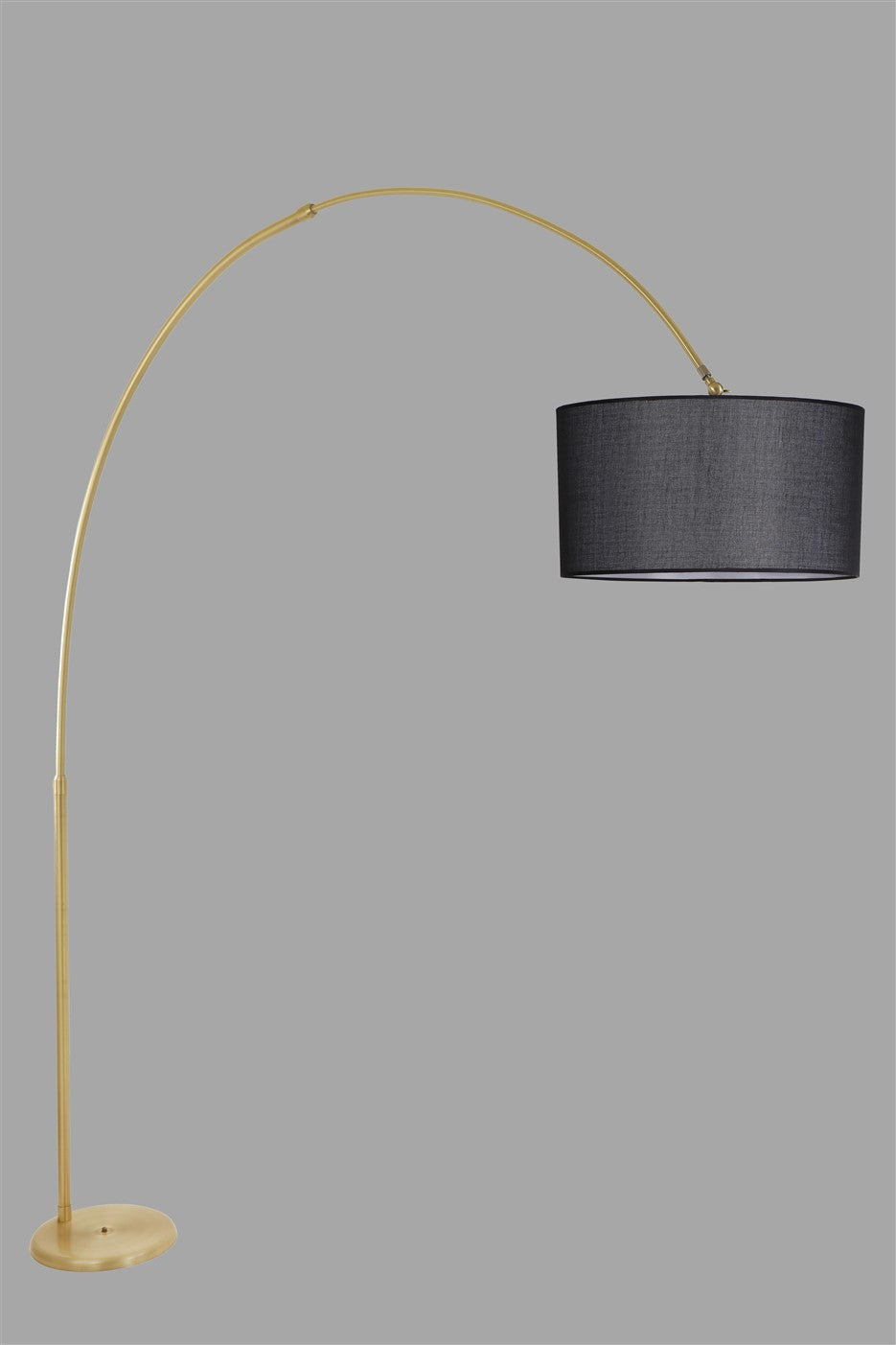 Candeeiro de Pé – 220 cm – Preto – Metal