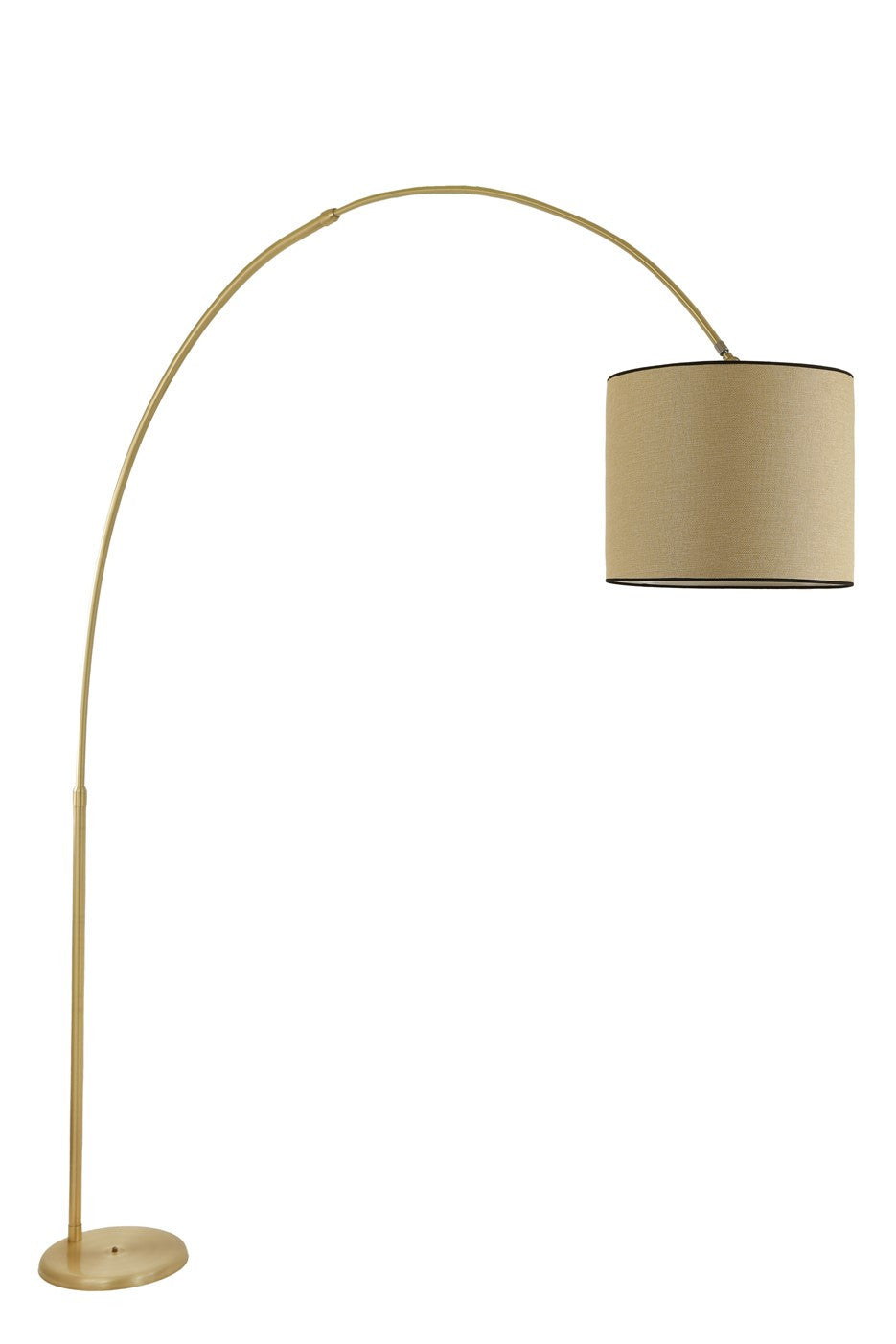 Candeeiro de Pé – 220 cm – Vime – Metal