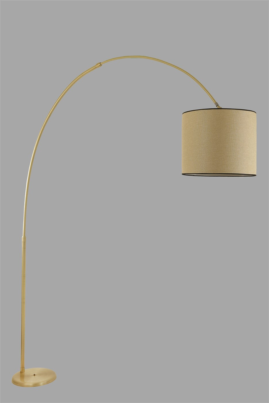Candeeiro de Pé – 220 cm – Vime – Metal