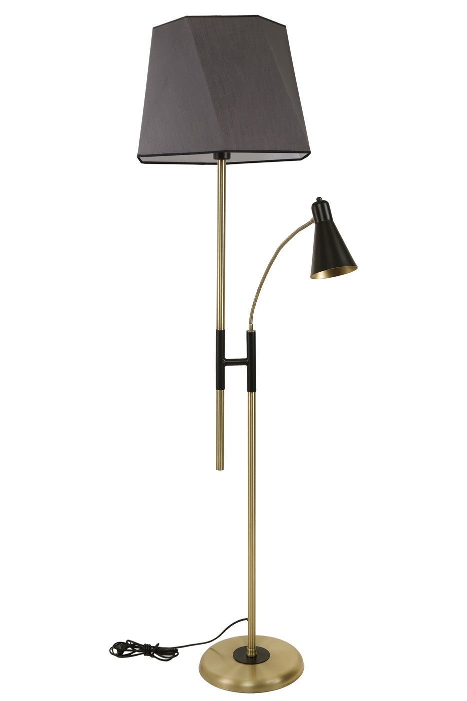 Candeeiro de Pé – 165 cm – Antracite – Metal
