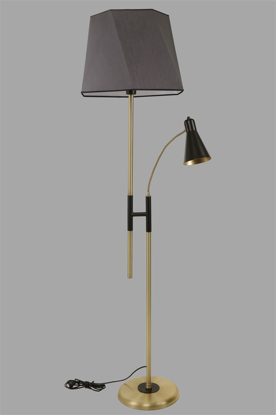Candeeiro de Pé – 165 cm – Antracite – Metal