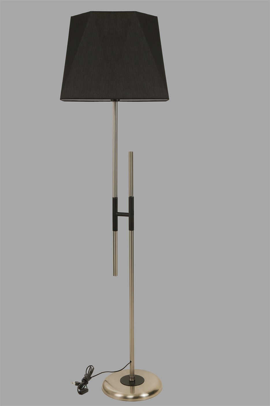 Candeeiro de Pé – 165 cm – Preto – Metal
