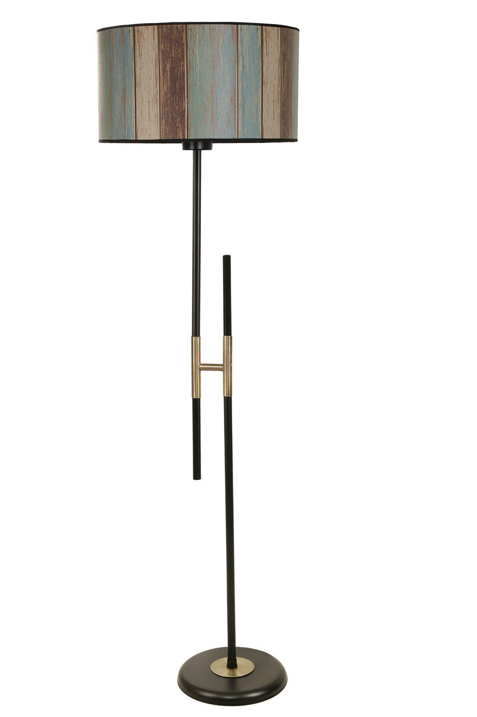 Candeeiro de Pé – 165 cm – Multicolorido – Metálico