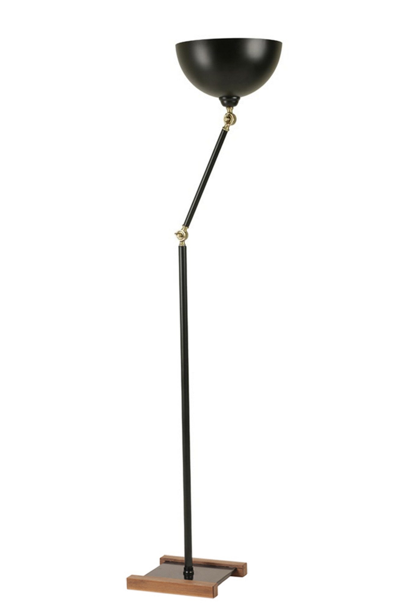 Candeeiro de Pé – 165 cm – Preto – Metal