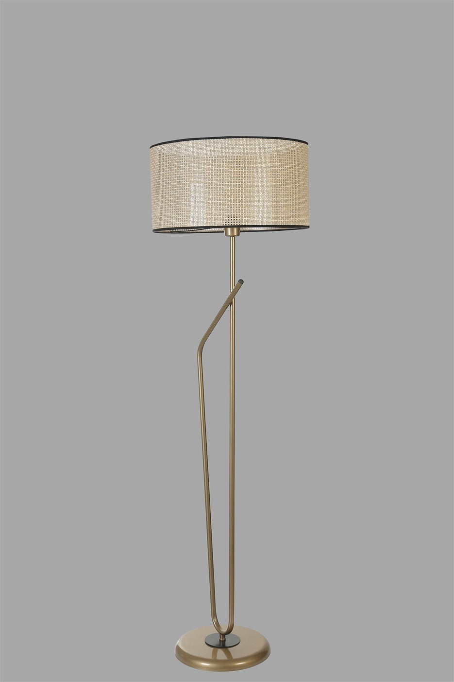 Candeeiro de Pé – 155 cm – Dourado – Metal
