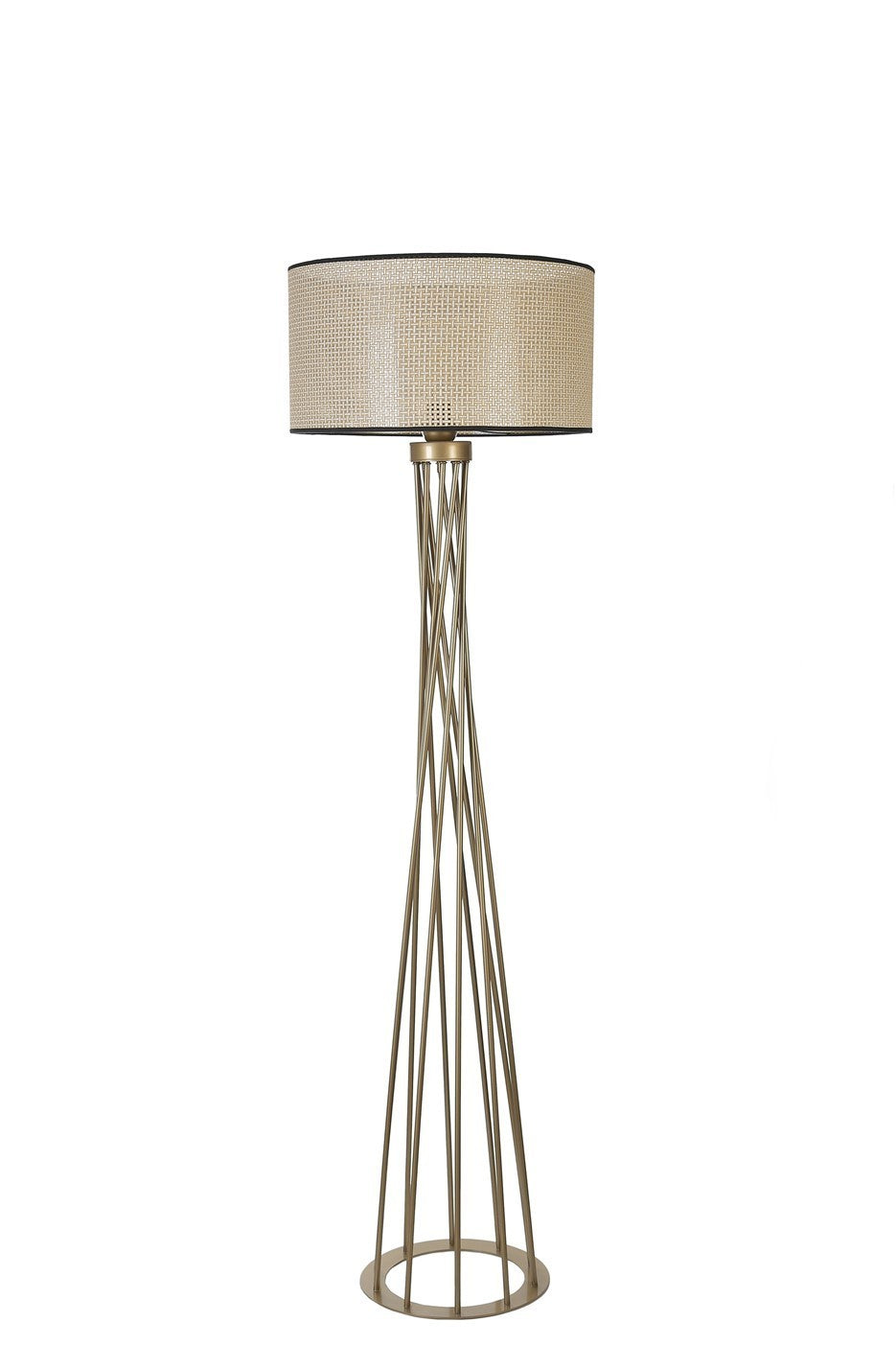 Candeeiro de Pé – 170 cm – Dourado – Metal