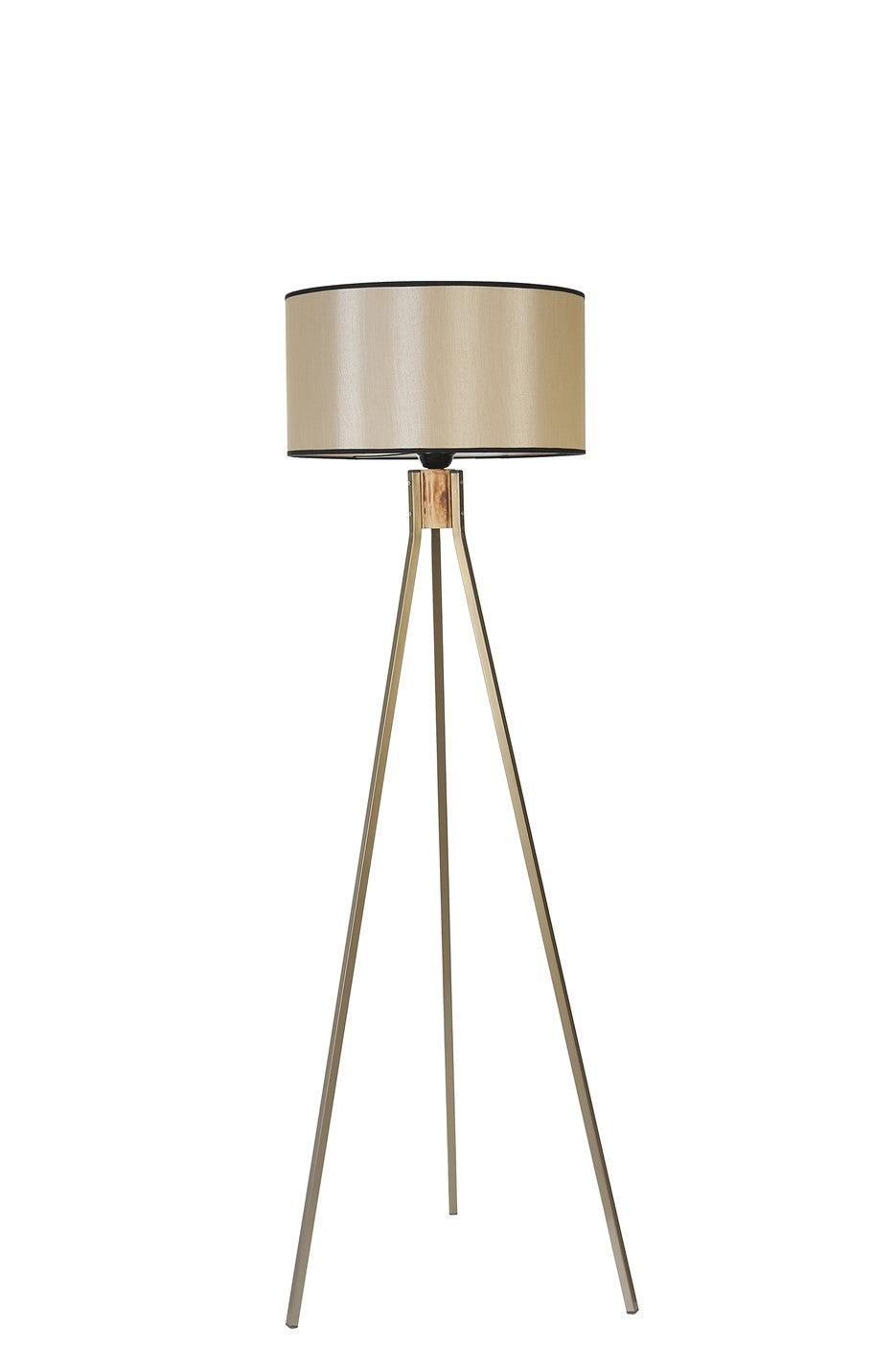Candeeiro de Pé – 155 cm – Dourado – Metal