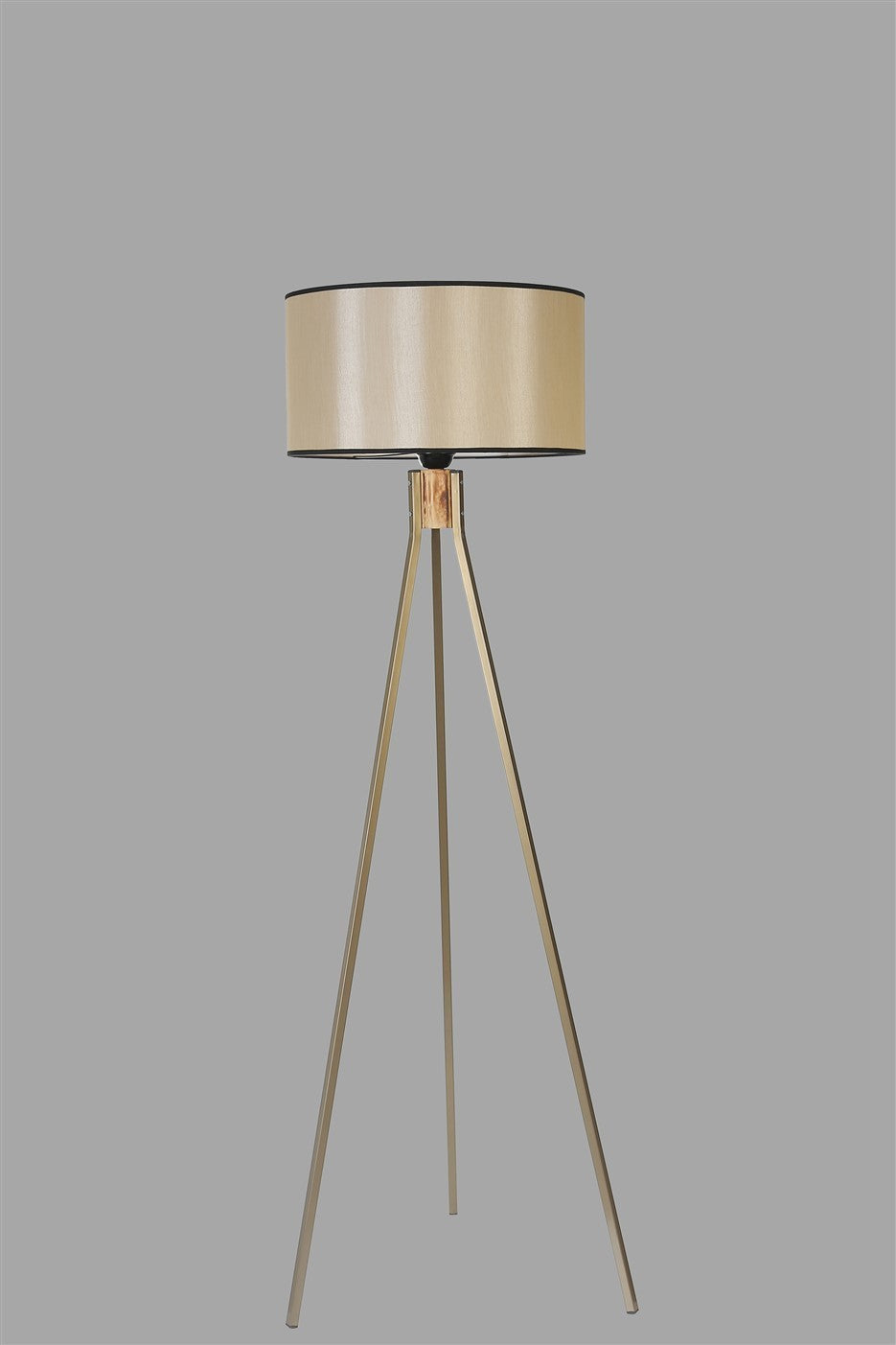 Candeeiro de Pé – 155 cm – Dourado – Metal