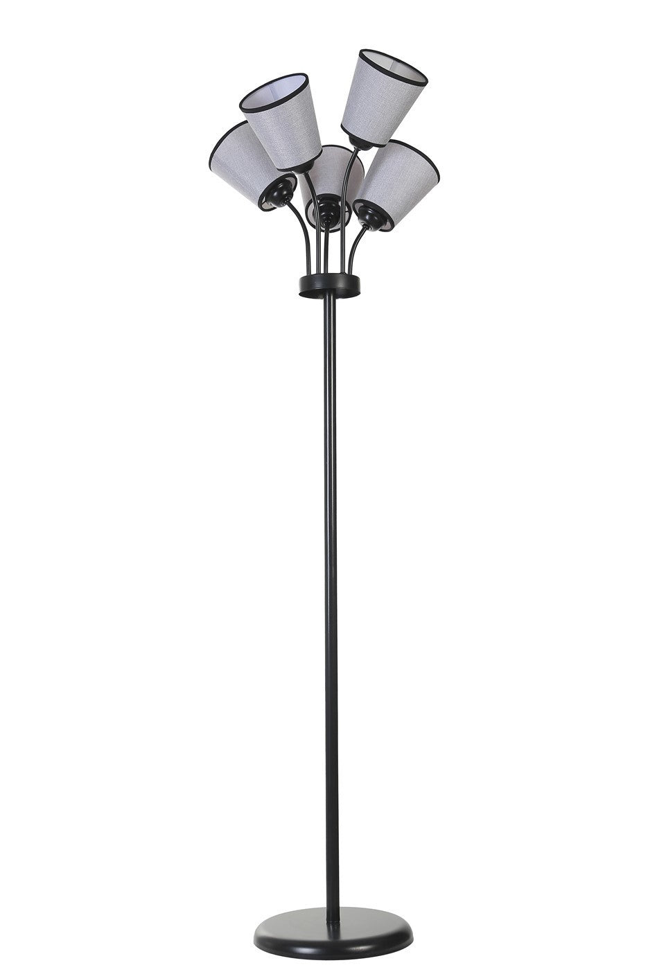 Candeeiro de Pé-Gunes-Preto