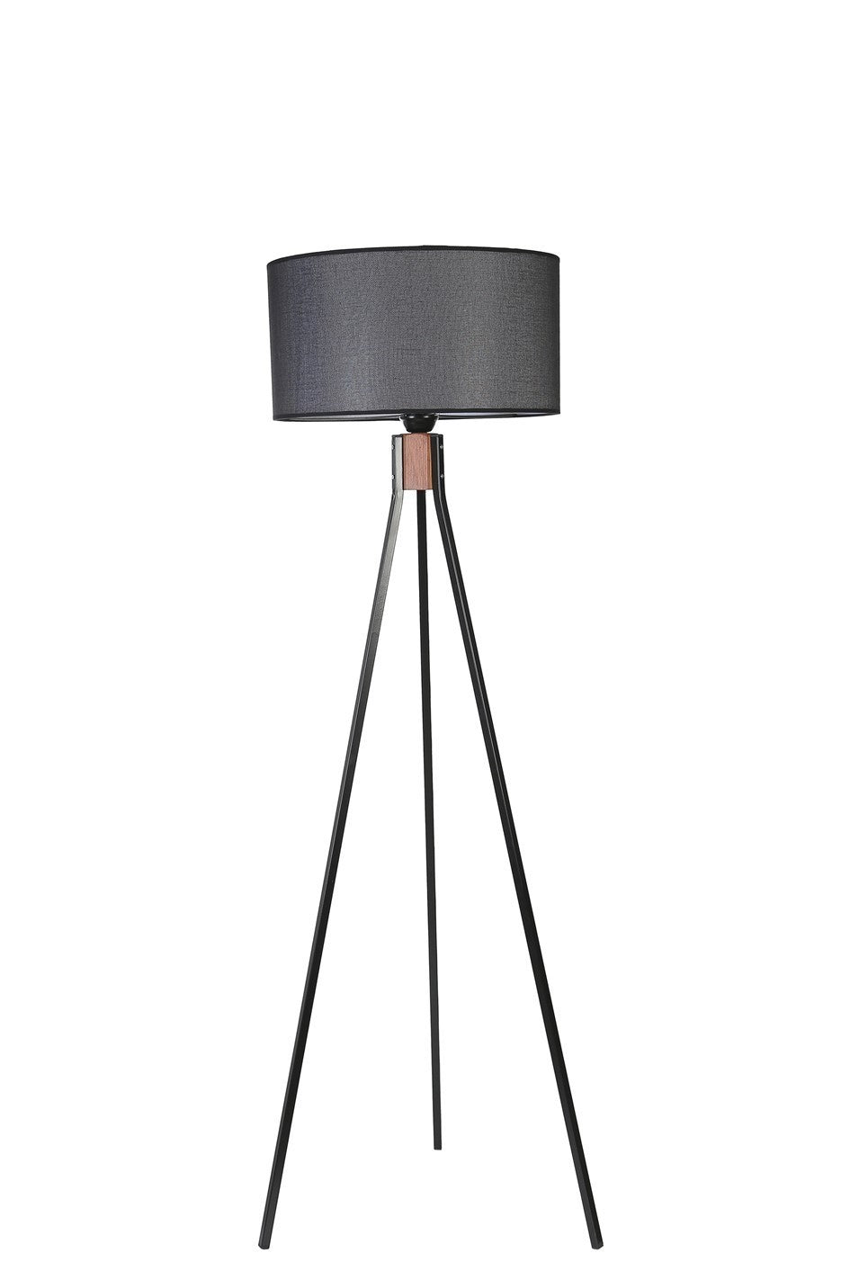 Candeeiro de Pé – 155 cm – Preto – Metal