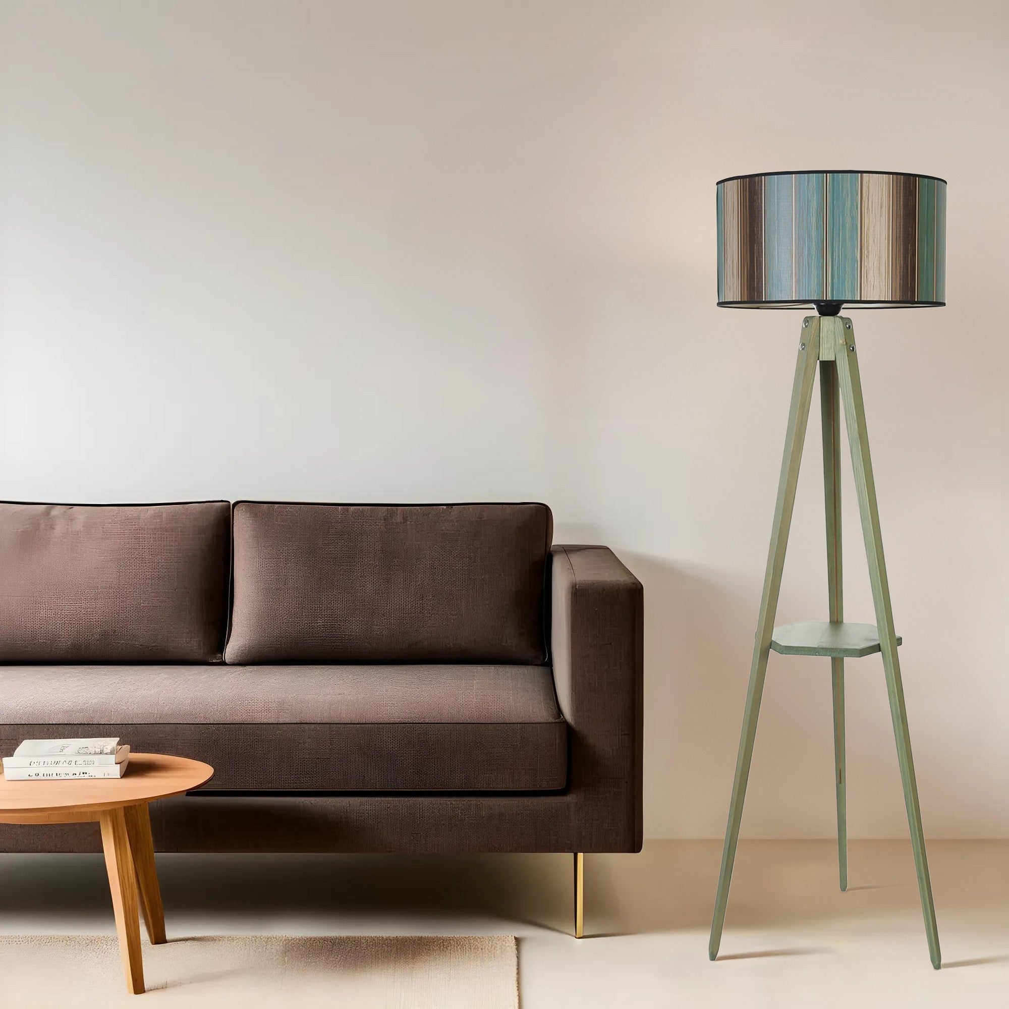 Candeeiro de Pé – 155 cm – Multicolorido – Metal