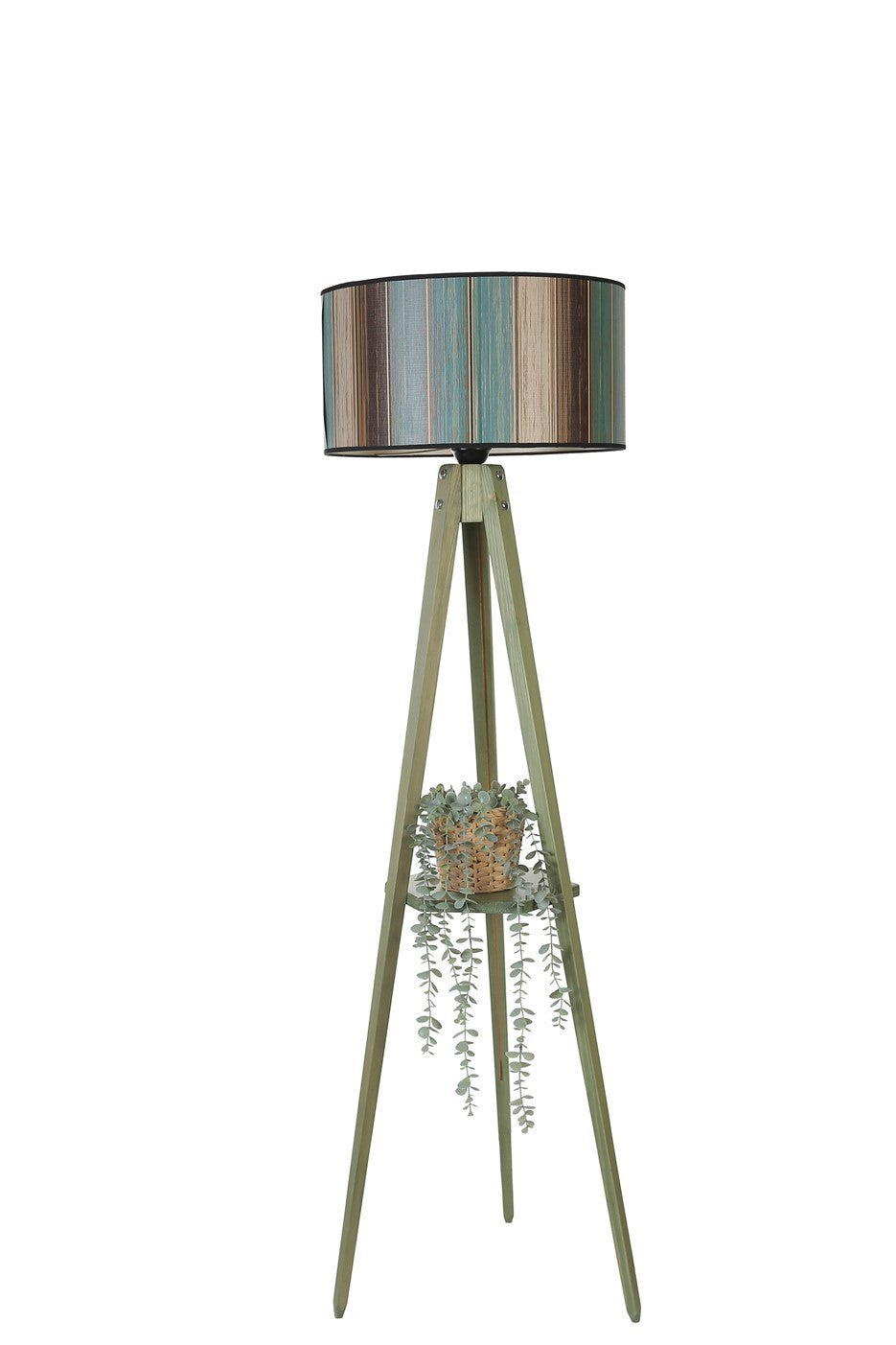 Candeeiro de Pé – 155 cm – Multicolorido – Metal