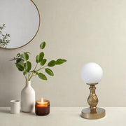 Candeeiro de mesa-Olimpiyat-Dourado
Branco