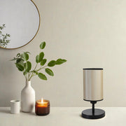 Candeeiro de mesa – 34cm – Preto – Metálico