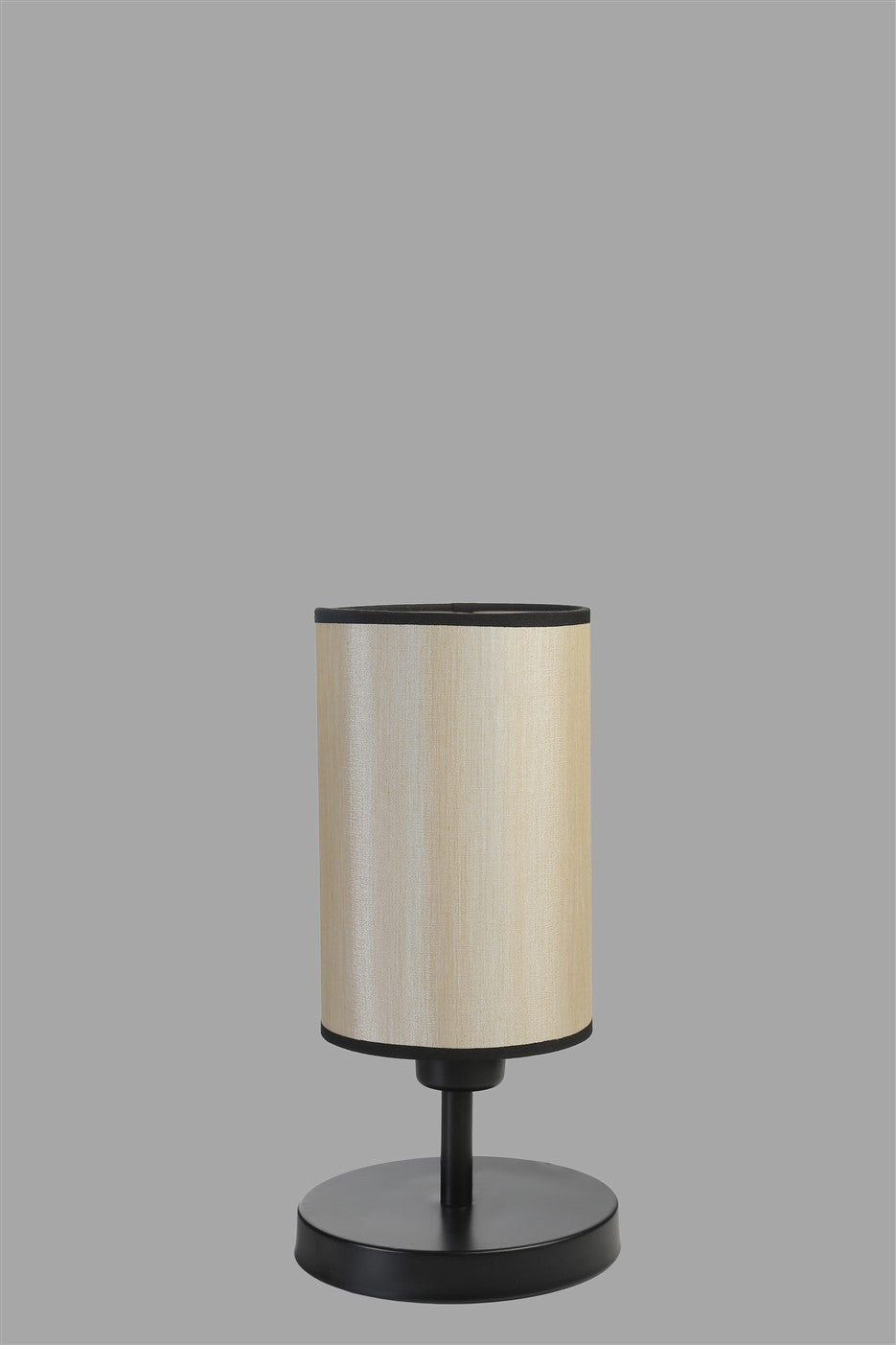 Candeeiro de mesa – 34cm – Preto – Metálico