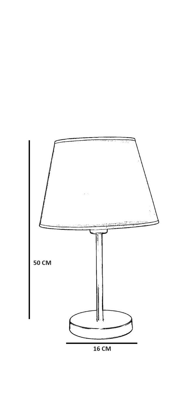 Candeeiro de mesa-Ala-Preto