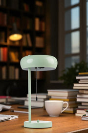 Candeeiro de Mesa em Metal – 40 cm de Altura – Verde Menta