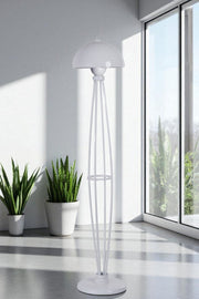 Candeeiro de Pé – 150 cm – Branco – Metal