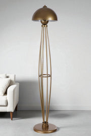 Candeeiro de Pé – 150 cm – Dourado – Metal