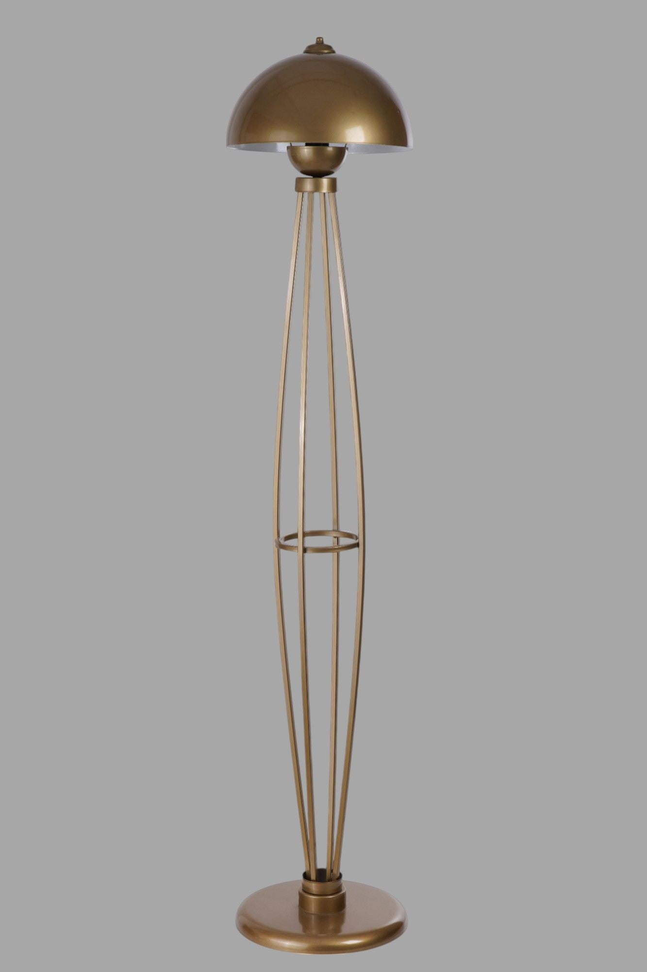 Candeeiro de Pé – 150 cm – Dourado – Metal