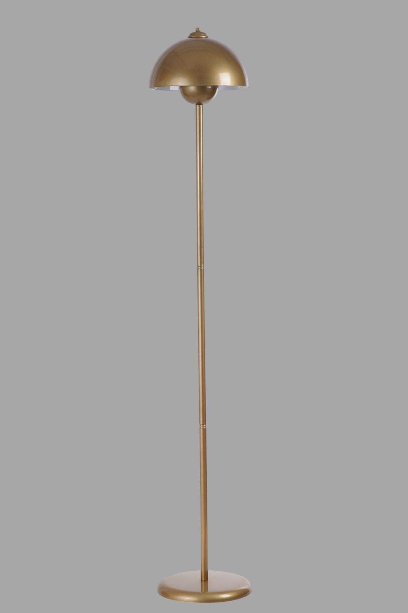 Candeeiro de Pé – 145 cm – Dourado – Metal