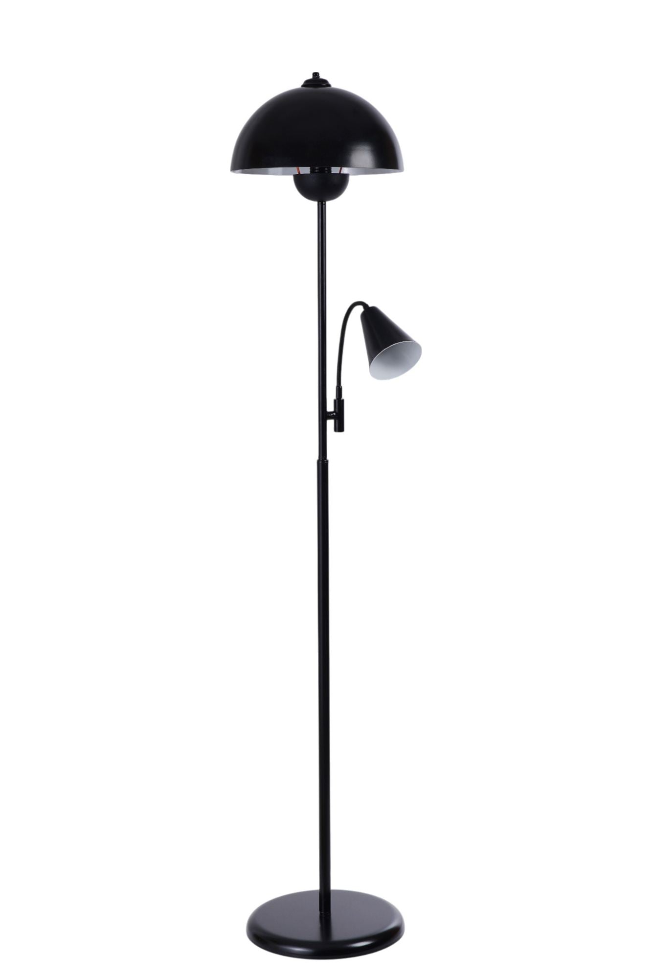 Candeeiro de Pé – 157 cm – Preto – Metal