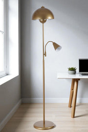 Candeeiro de Pé – 157 cm – Dourado – Metal