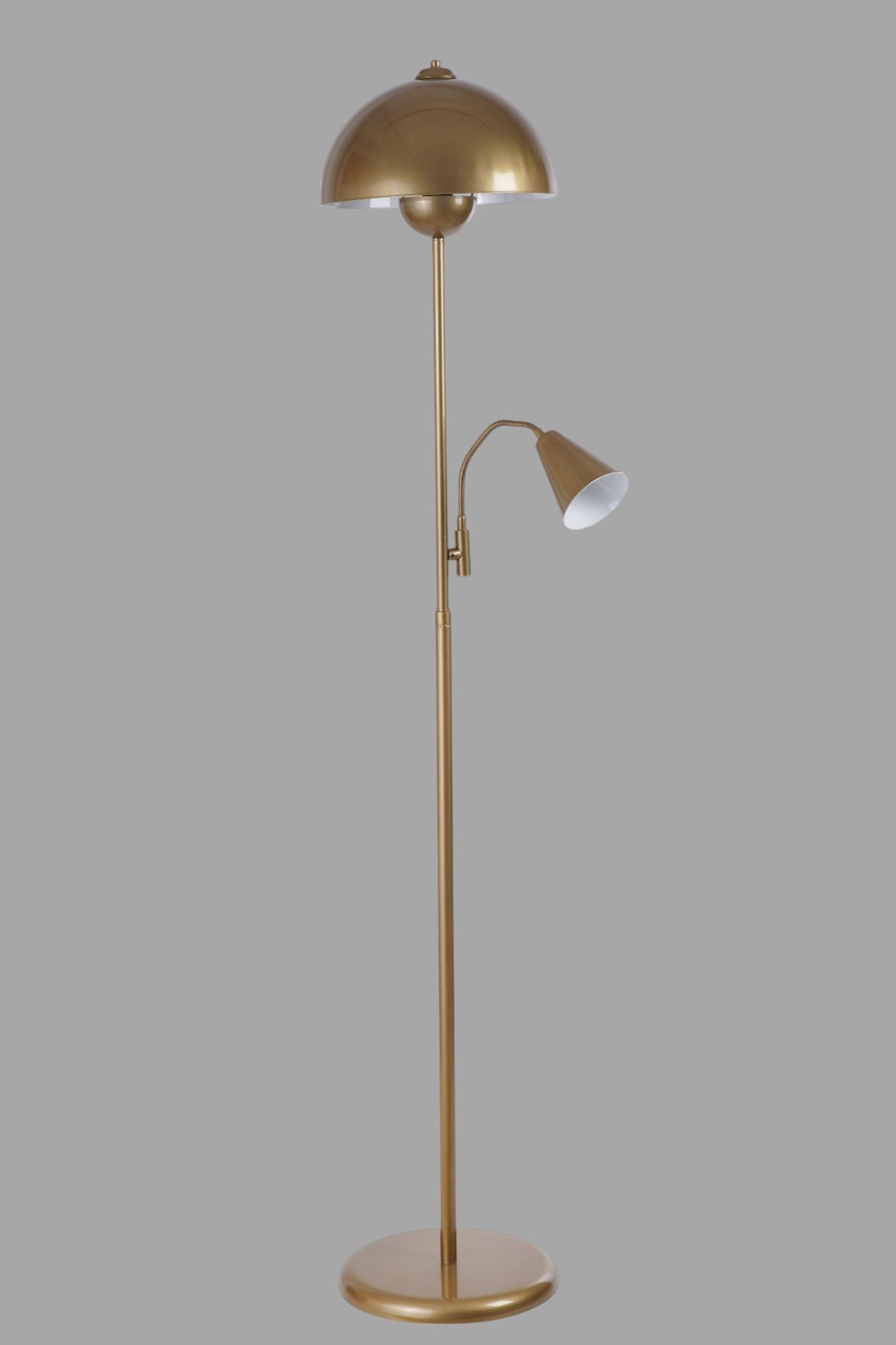 Candeeiro de Pé – 157 cm – Dourado – Metal