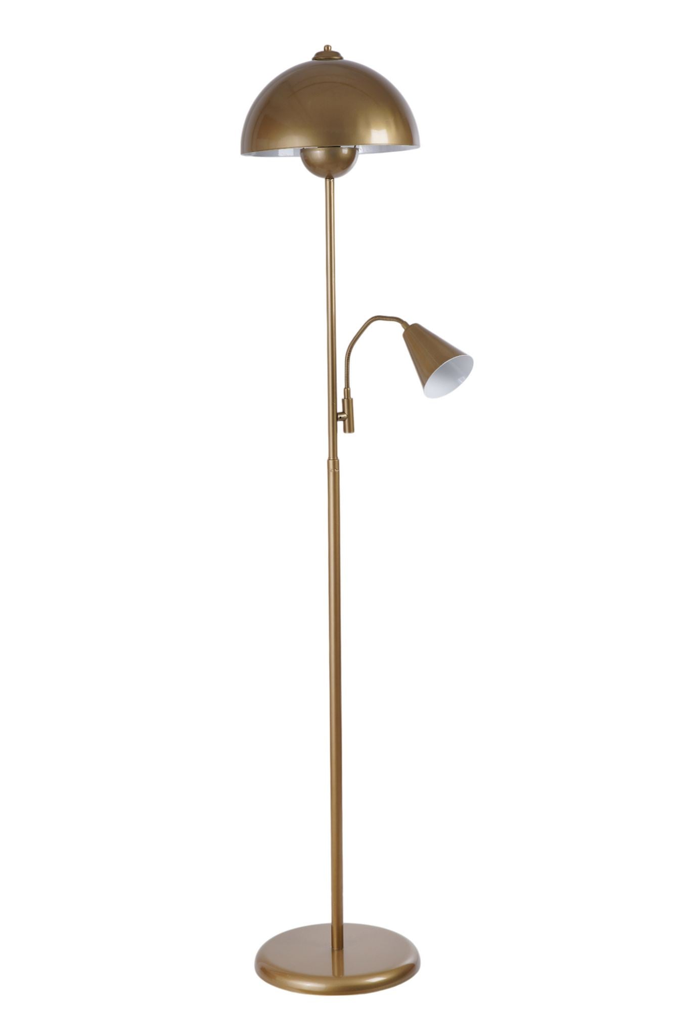 Candeeiro de Pé – 157 cm – Dourado – Metal