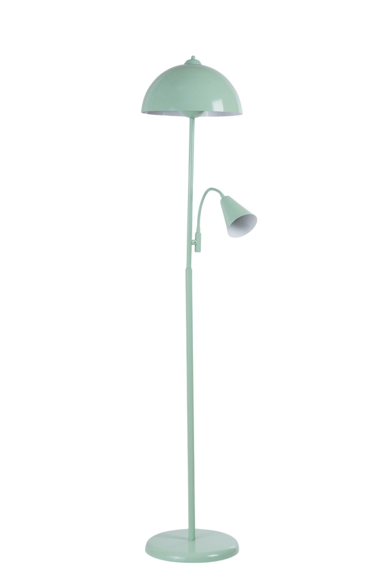 Candeeiro de Pé – 157 cm – Verde Menta – Metal