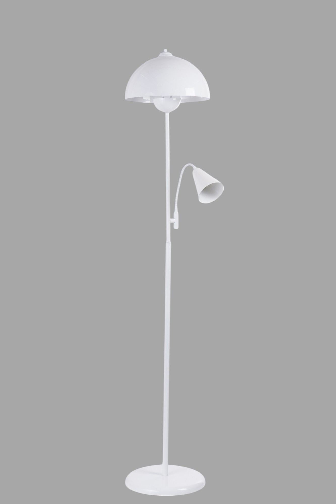 Candeeiro de Pé – 157 cm – Branco – Metal