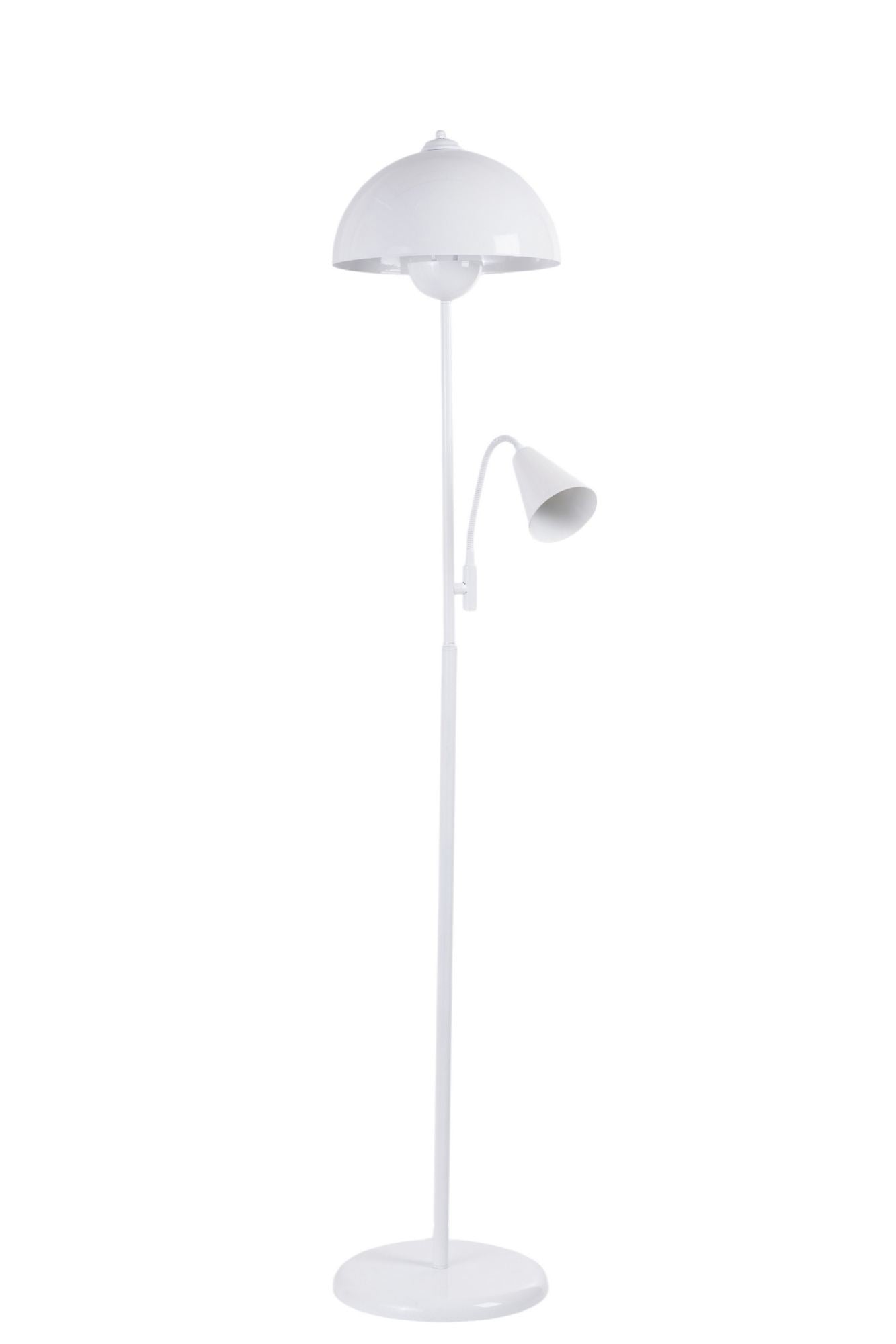 Candeeiro de Pé – 157 cm – Branco – Metal